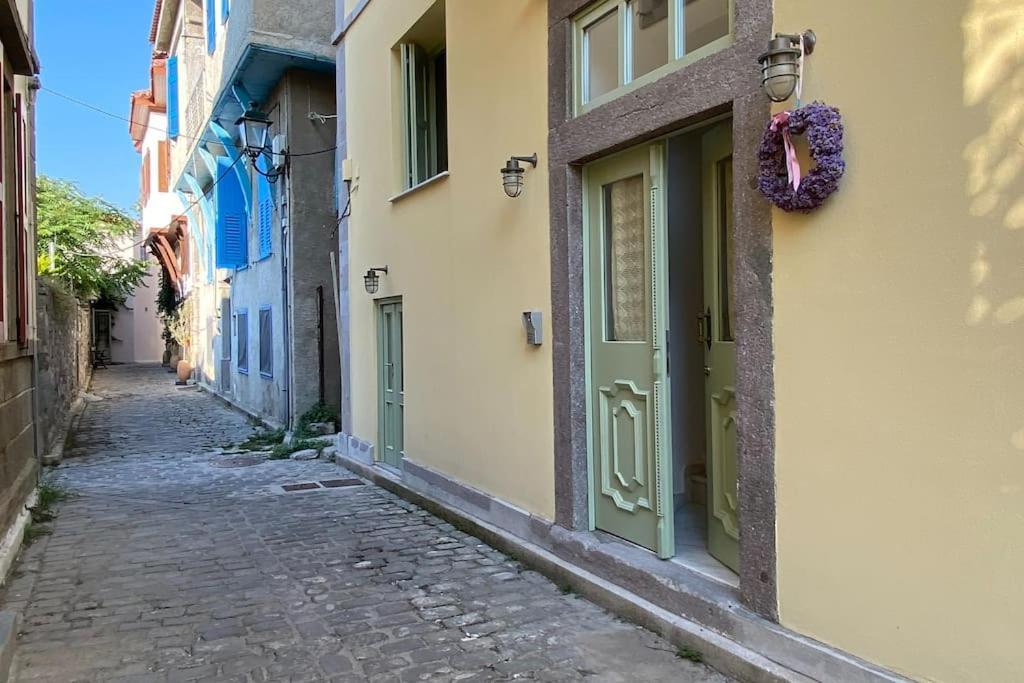 Διαμέρισμα Σε Ανακαινισμένο Αρχοντικό 19Ου Αιώνα, Κέντρο Μύρινας Kültér fotó